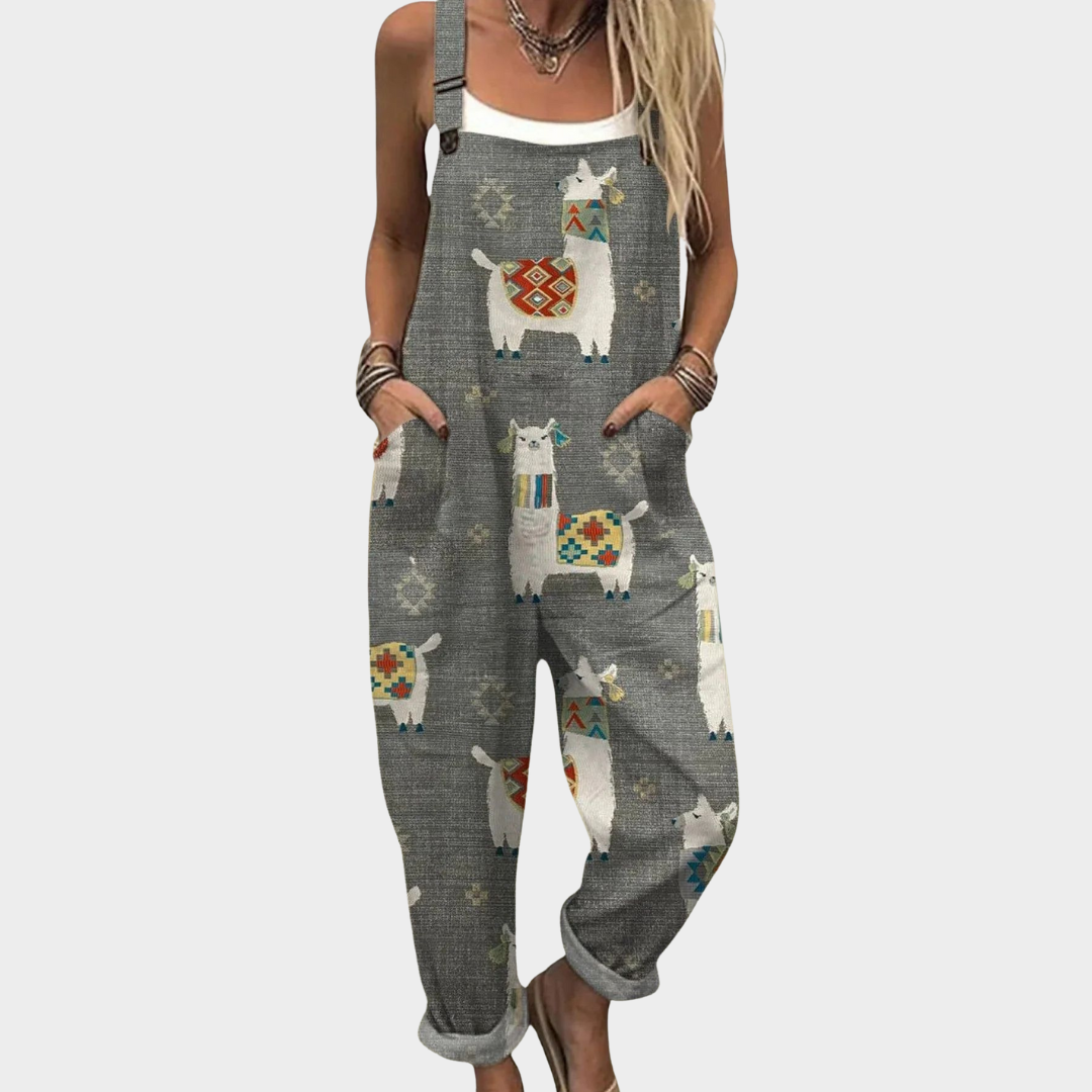 Mono cómodo con estampado