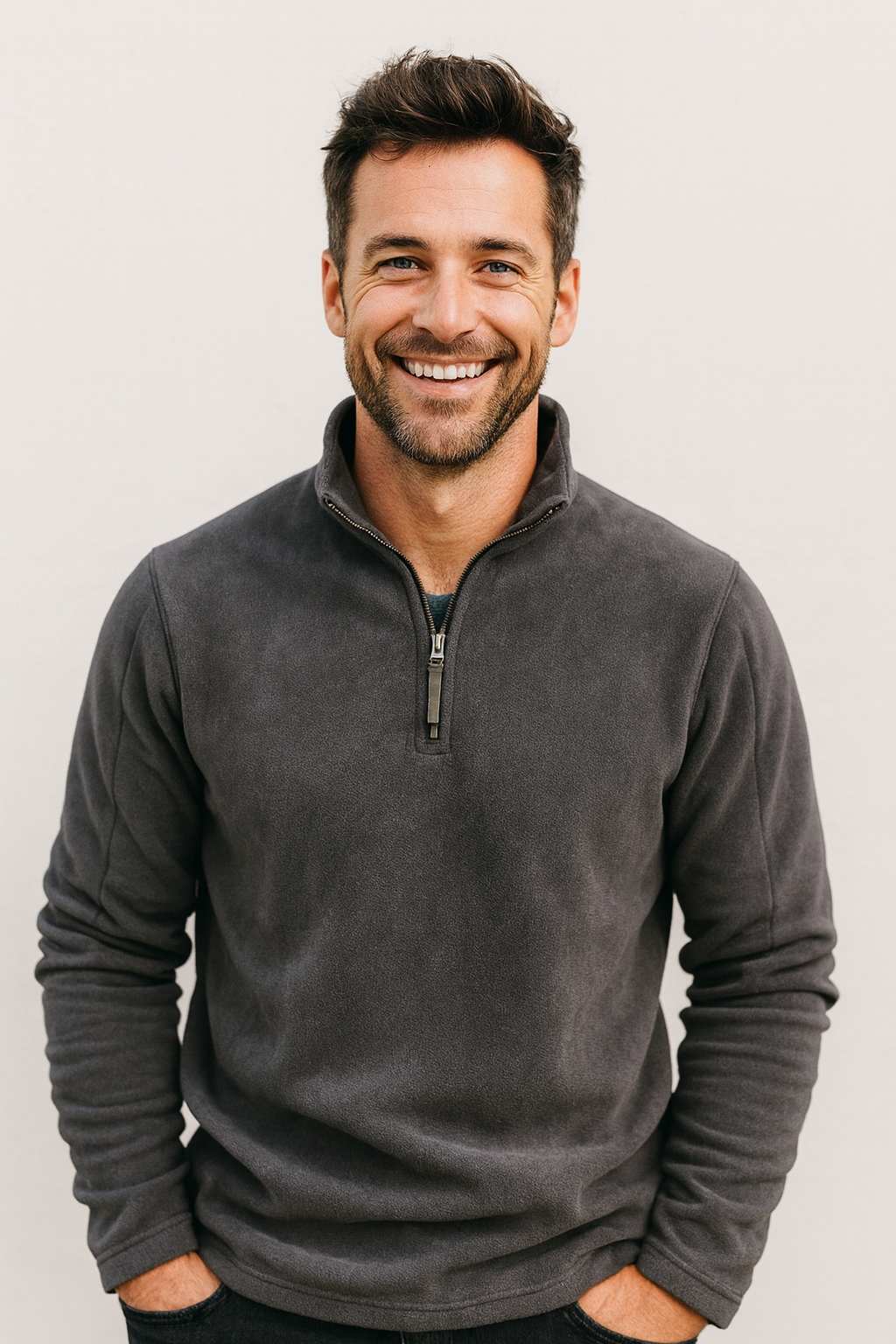 Luuk | Polar con cierre medio