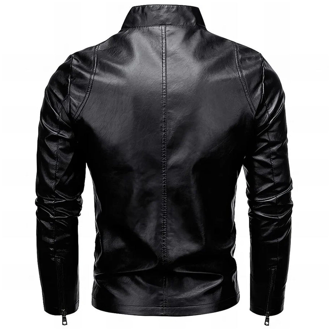 Denzell | Chaqueta de cuero sintético Premium