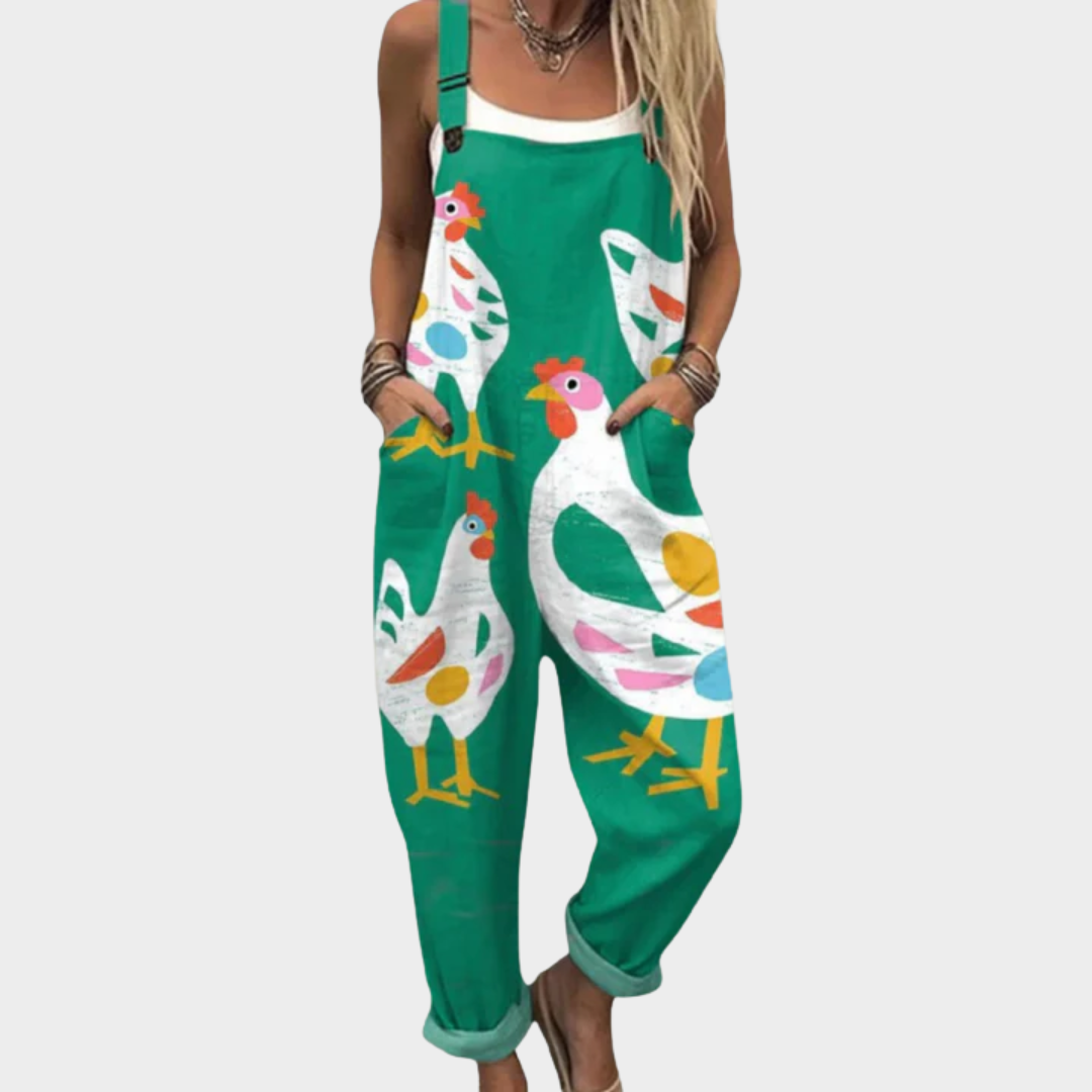 Mono cómodo con estampado