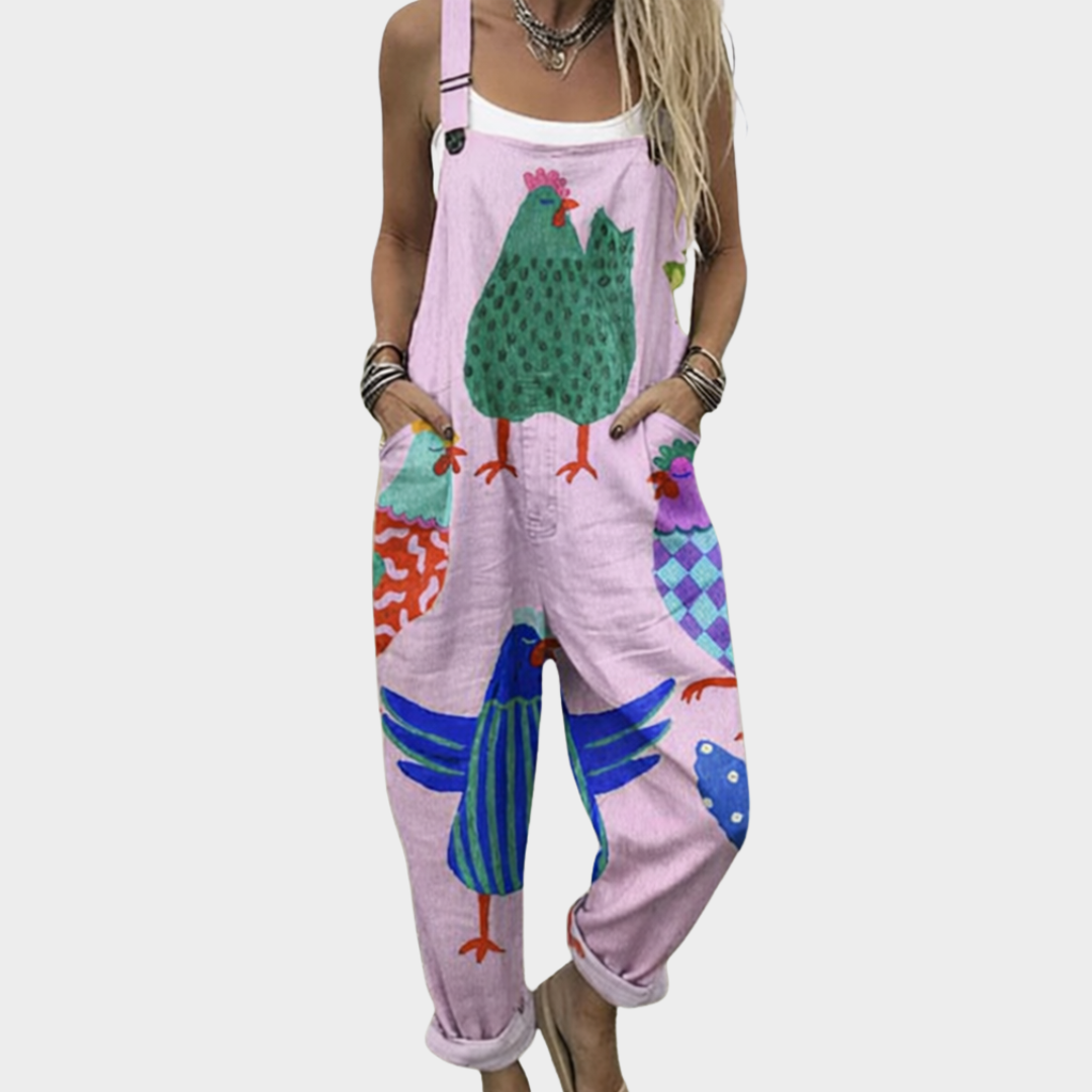 Mono cómodo con estampado
