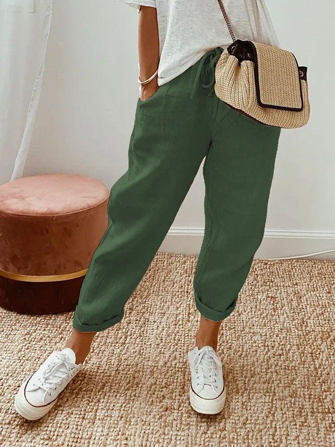 Paz | Pantalón con Cordón Ajustable