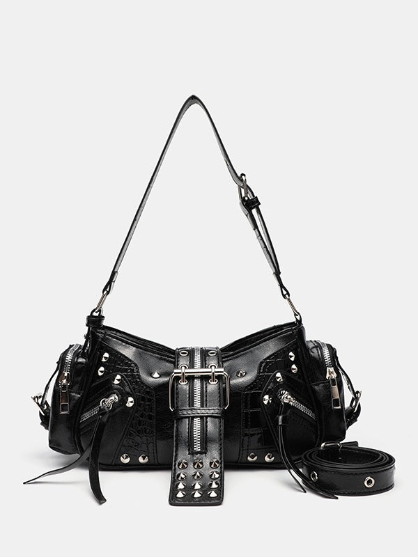 Baqueira | Bolso Bandolera con Remaches