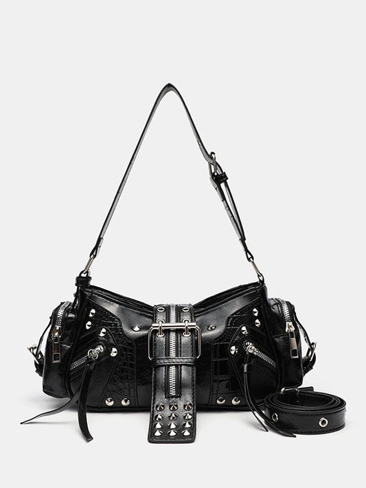 Baqueira | Bolso Bandolera con Remaches