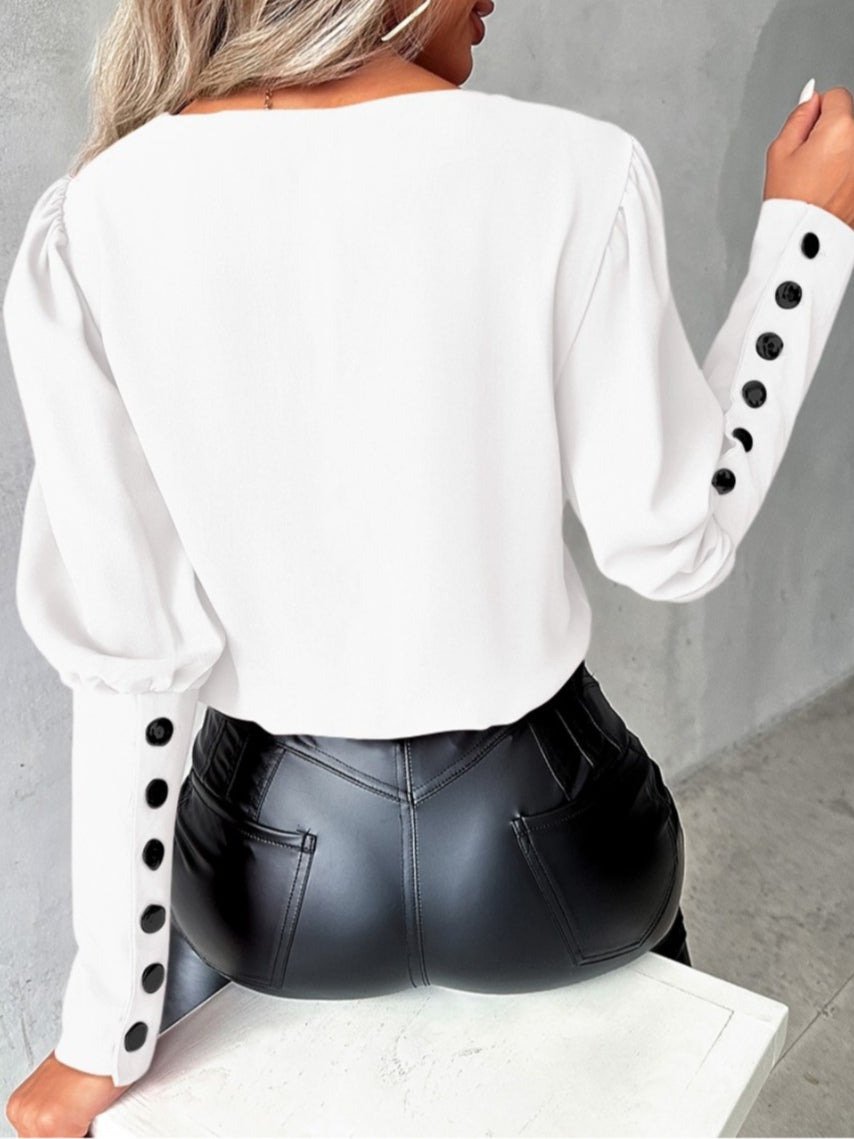 Gabriela | Camisa Lisa con Botones