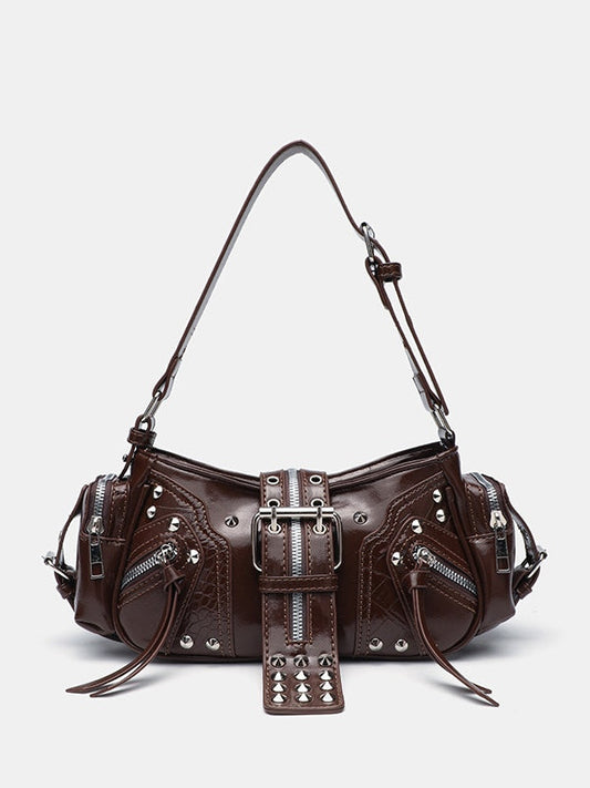 Baqueira | Bolso Bandolera con Remaches