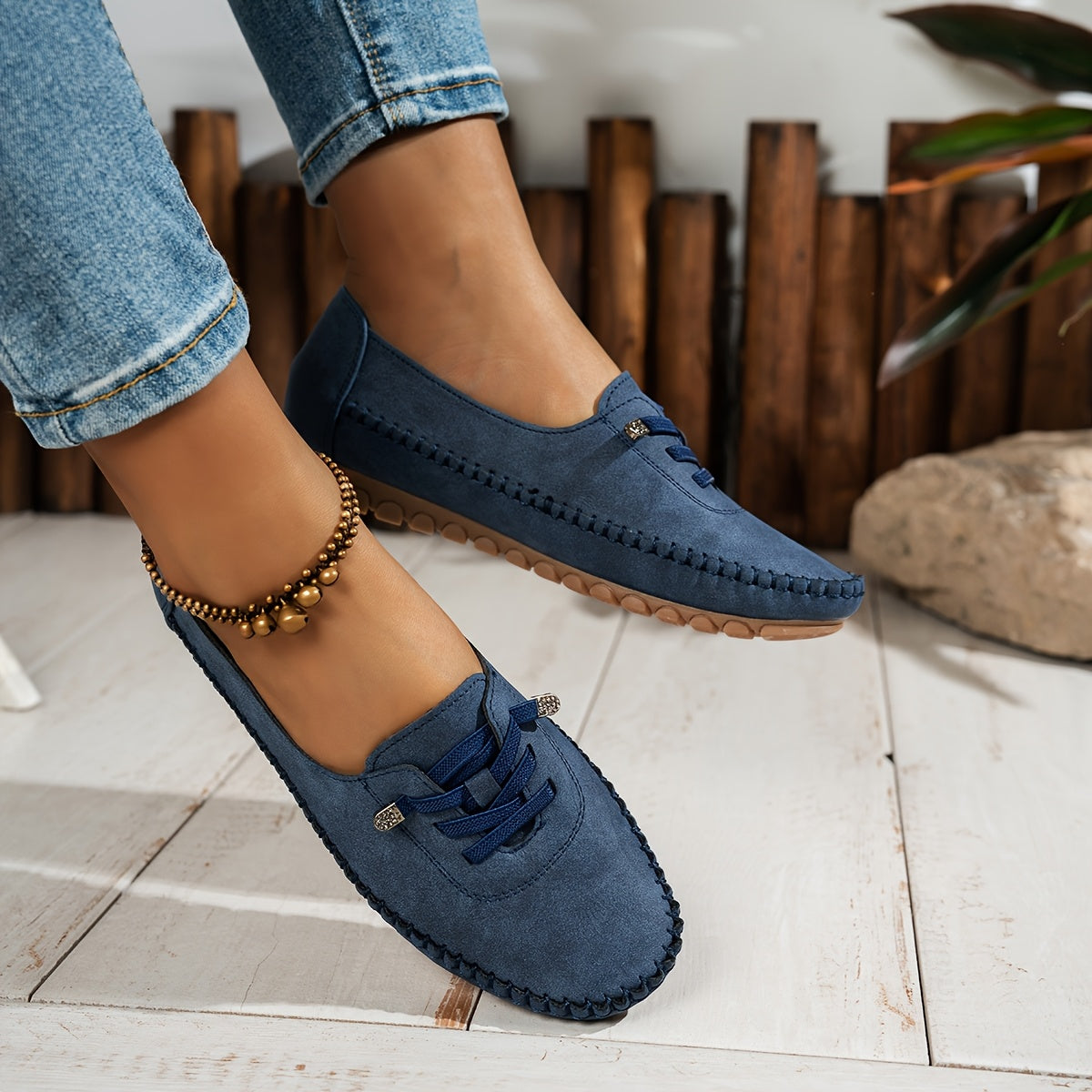 Ortensia™ | Mocasines Blandos con Soporte para Pies Sensibles
