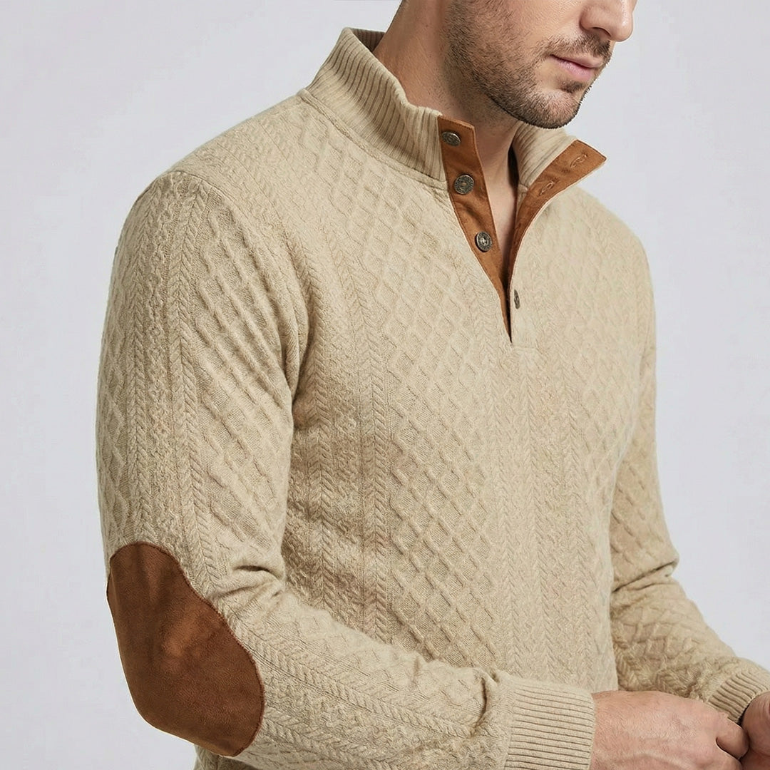 Carlos | Jersey Clásico de Cuello Alto