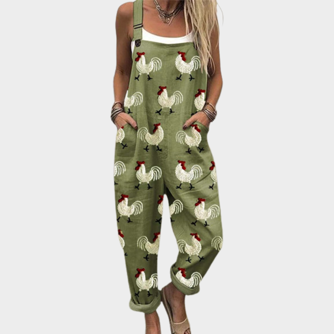 Mono cómodo con estampado