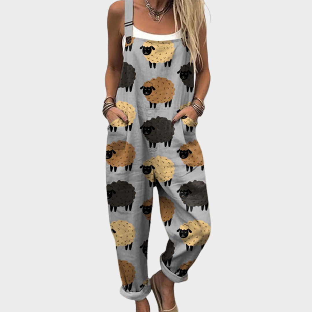 Mono cómodo con estampado
