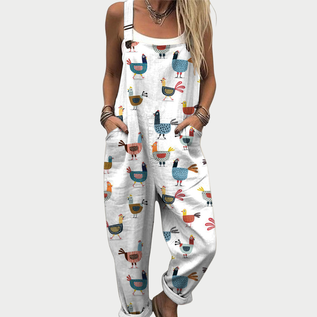 Mono cómodo con estampado