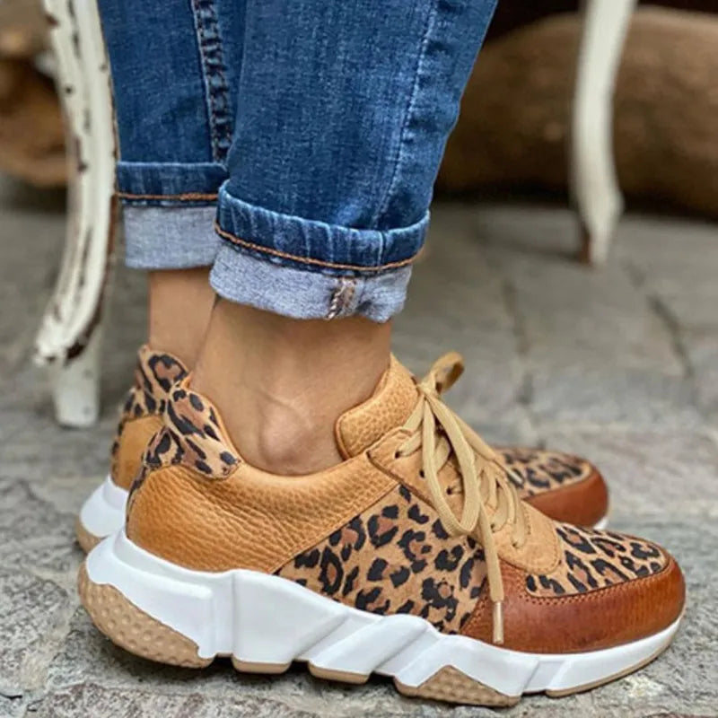 Crissa | Zapatillas de Leopardo