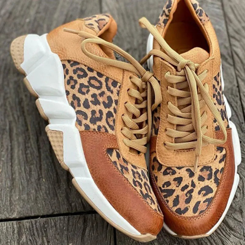 Crissa | Zapatillas de Leopardo