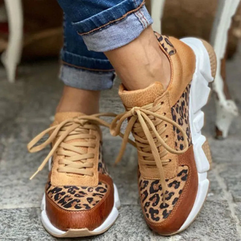 Crissa | Zapatillas de Leopardo