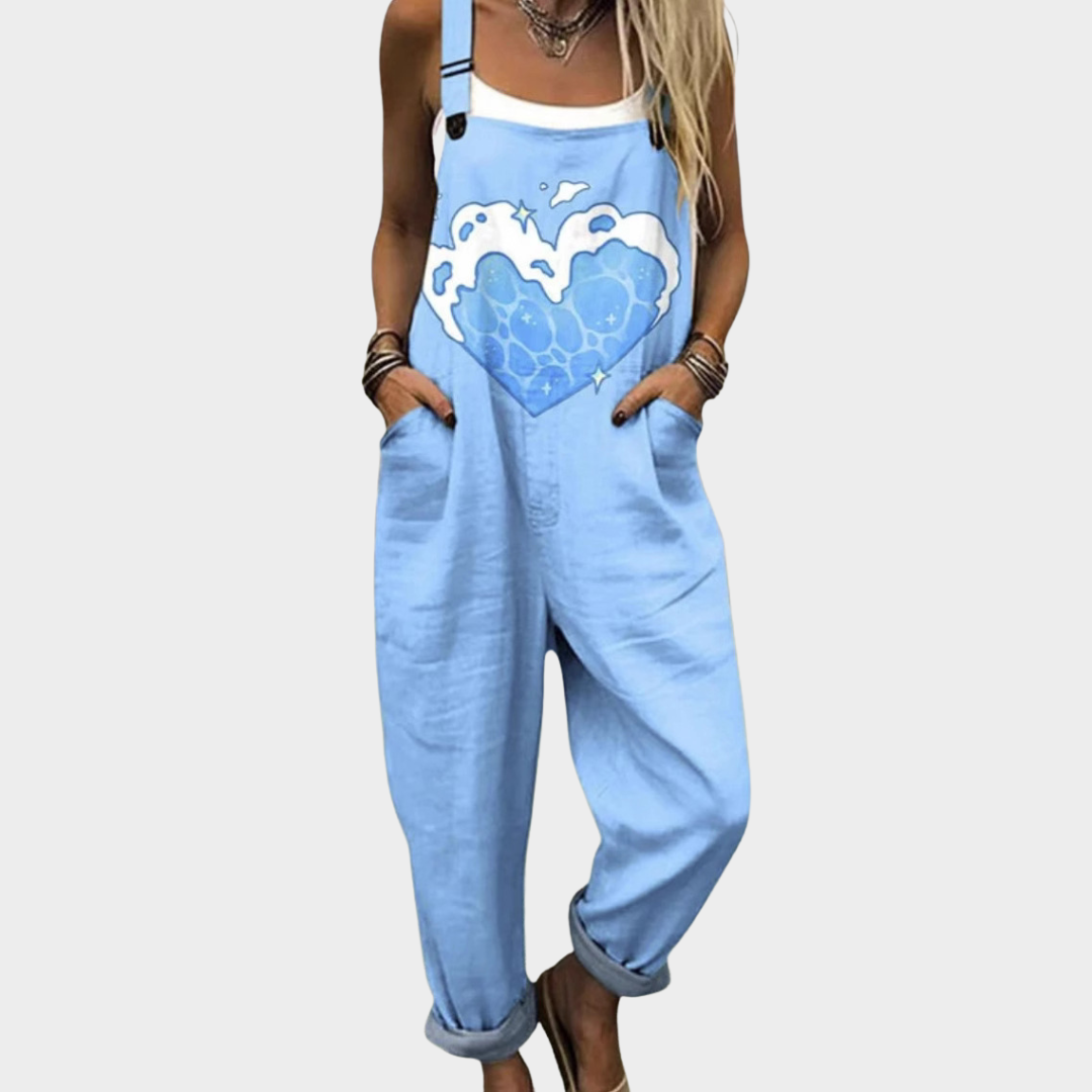 Mono cómodo con estampado