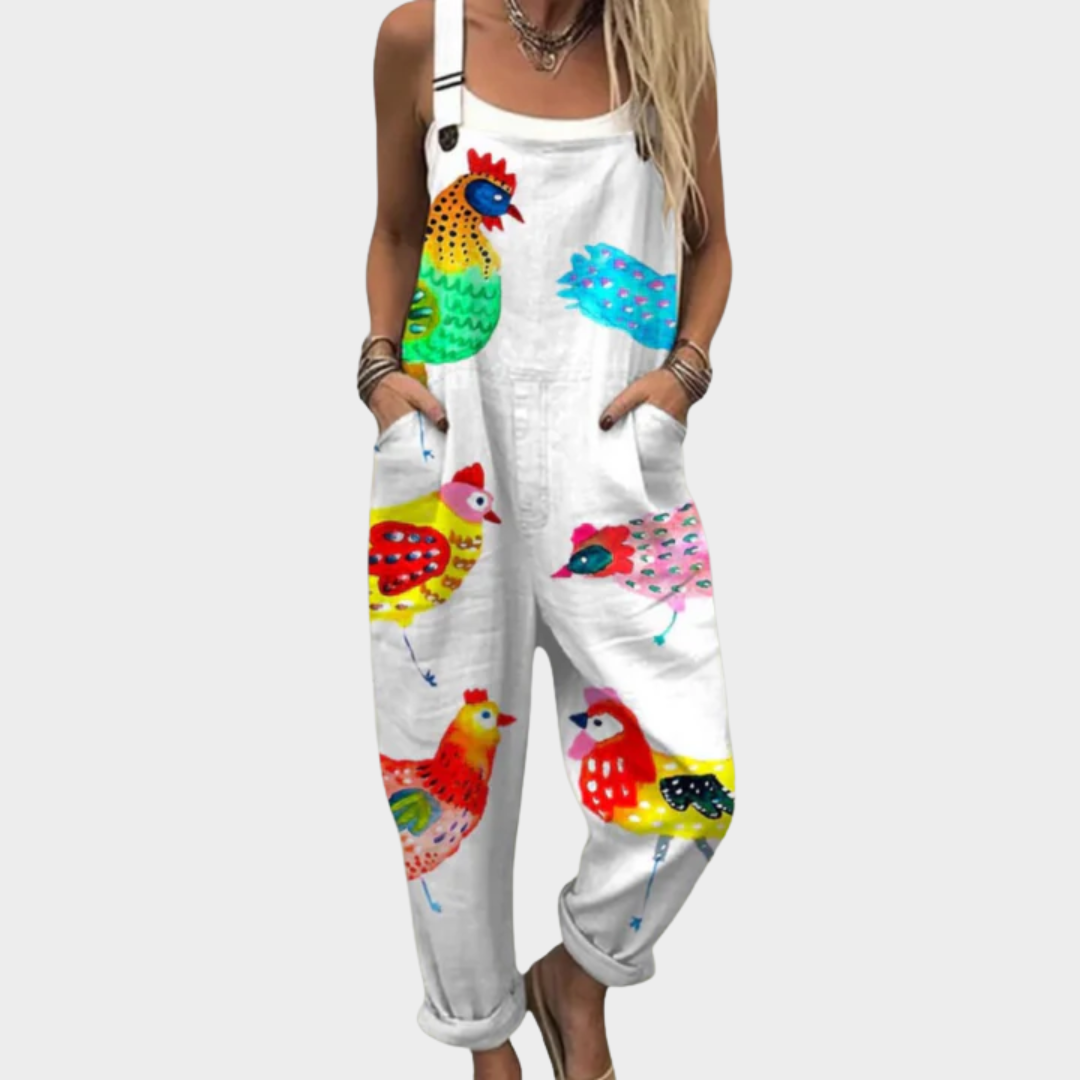 Mono cómodo con estampado