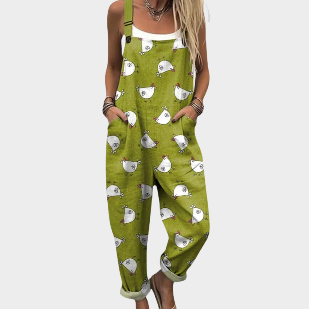 Mono cómodo con estampado