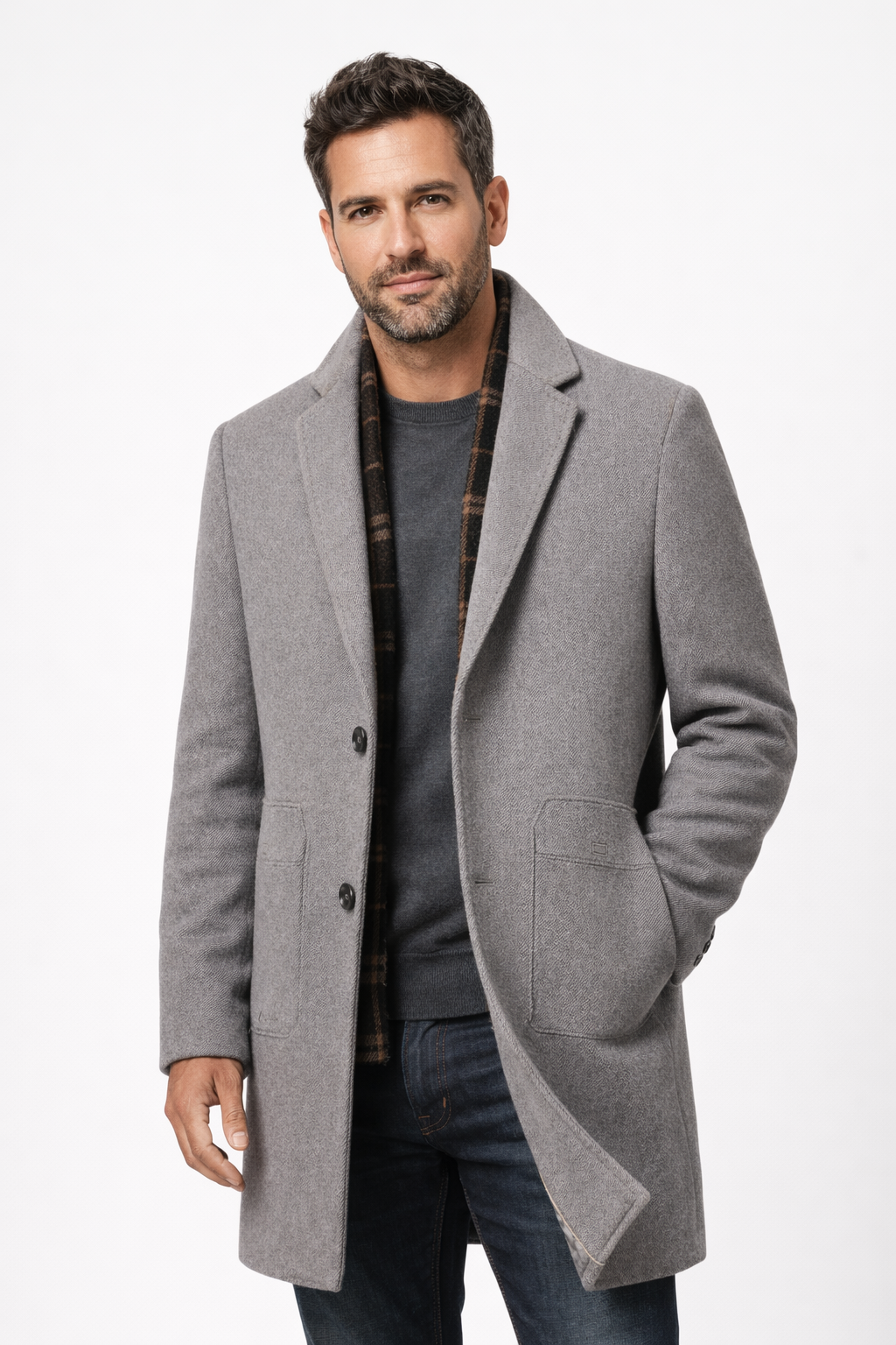 Julian | Abrigo de lana elegante