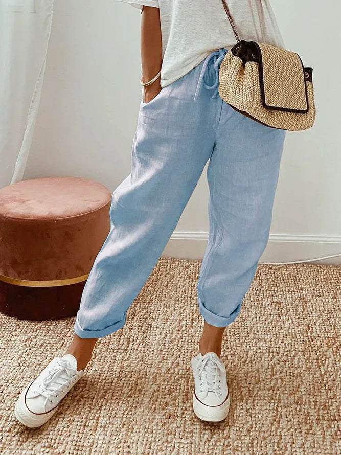 Paz | Pantalón con Cordón Ajustable