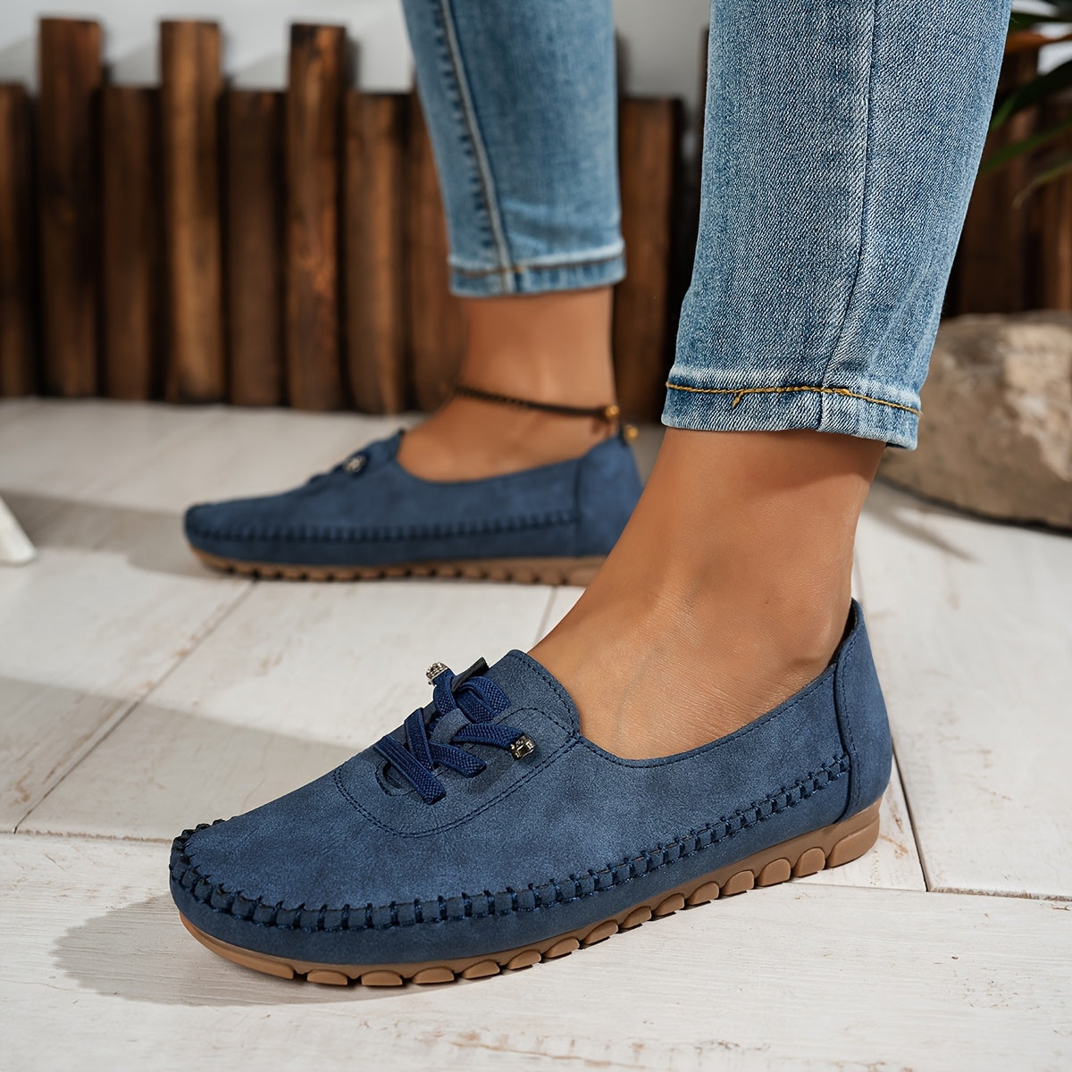 Ortensia™ | Mocasines Blandos con Soporte para Pies Sensibles