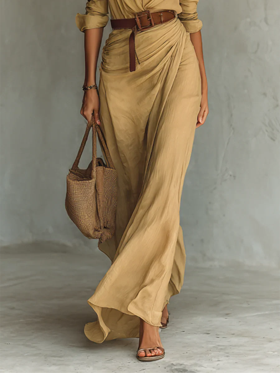 Nora | Vestido Camisero Largo