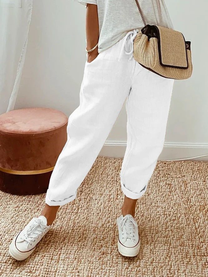 Paz | Pantalón con Cordón Ajustable