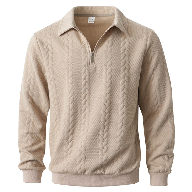 Luciano | Sweater con cierre medio