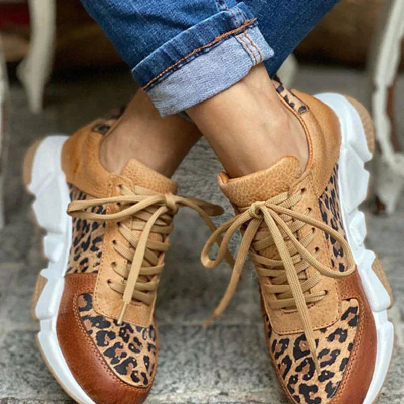 Crissa | Zapatillas de Leopardo