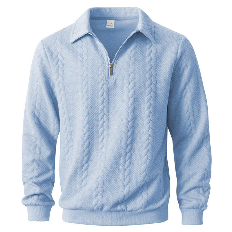 Luciano | Sweater con cierre medio