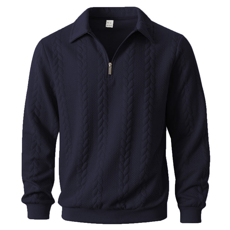Luciano | Sweater con cierre medio