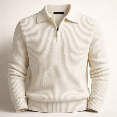 Monaco | Sweater con cierre medio