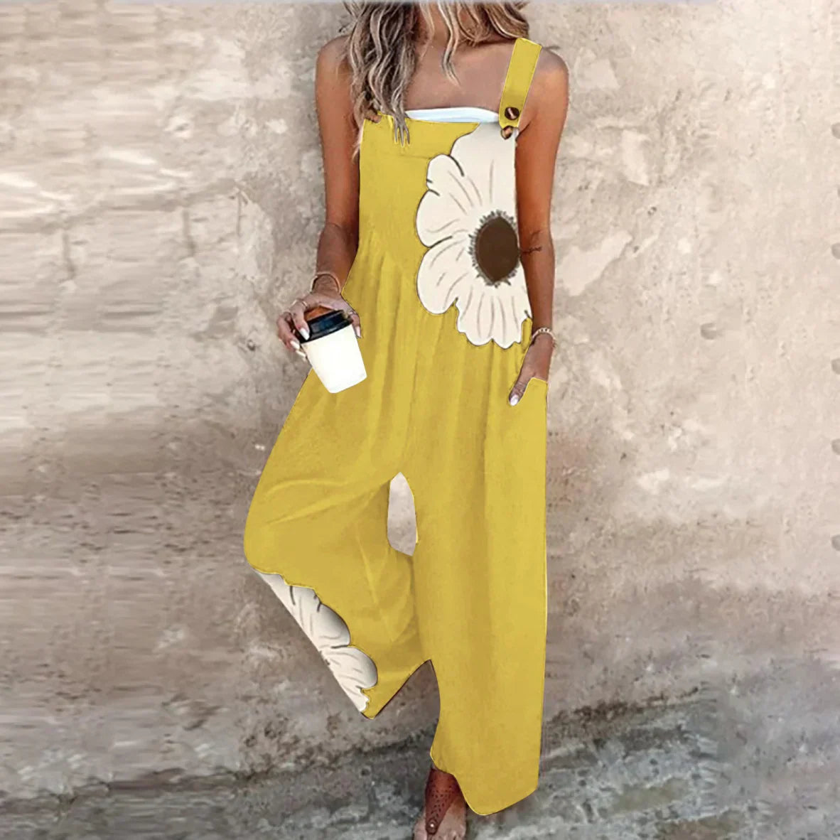 Mono cómodo con estampado