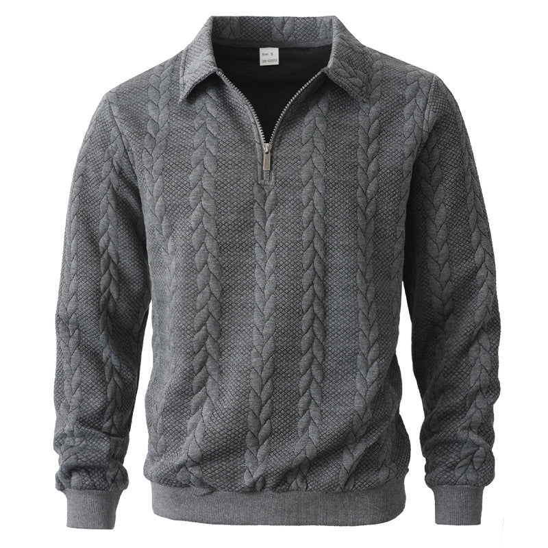 Luciano | Sweater con cierre medio