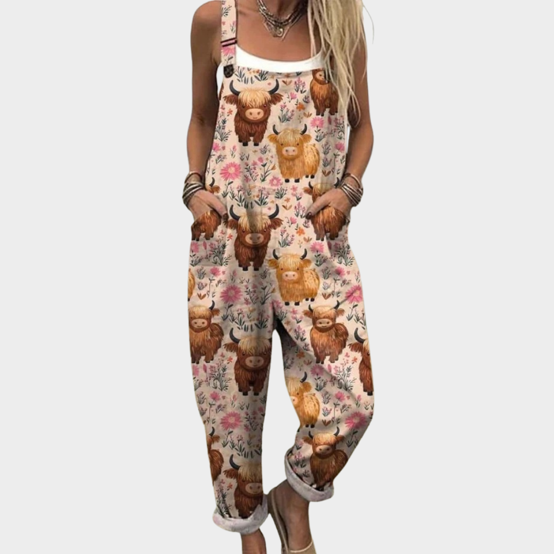Mono cómodo con estampado