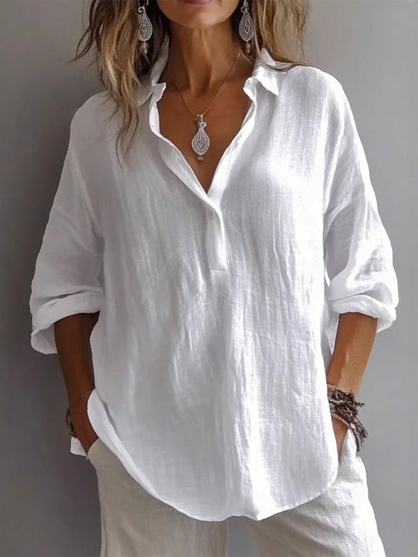 Margarita | Camisa de Lino Holgada