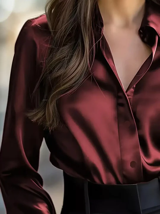 Teresa | Camisa Elegante de Manga Larga