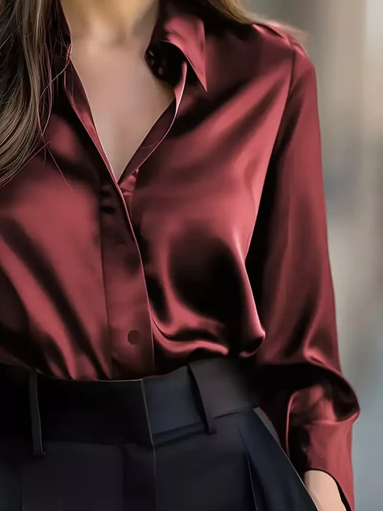 Teresa | Camisa Elegante de Manga Larga