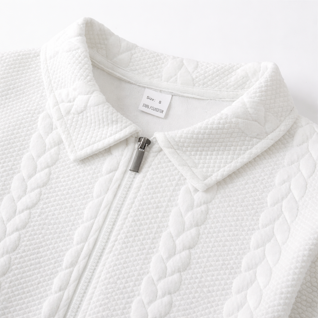 Luciano | Sweater con cierre medio