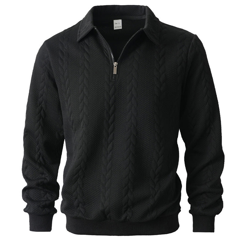 Luciano | Sweater con cierre medio