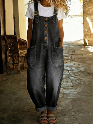 Juul | Mono denim con tirantes ajustables