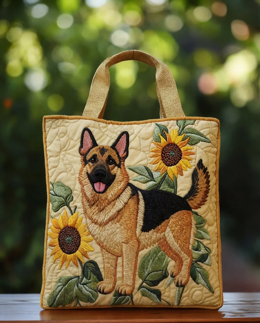 Bolso Estampado Floral “Pastor Alemán”