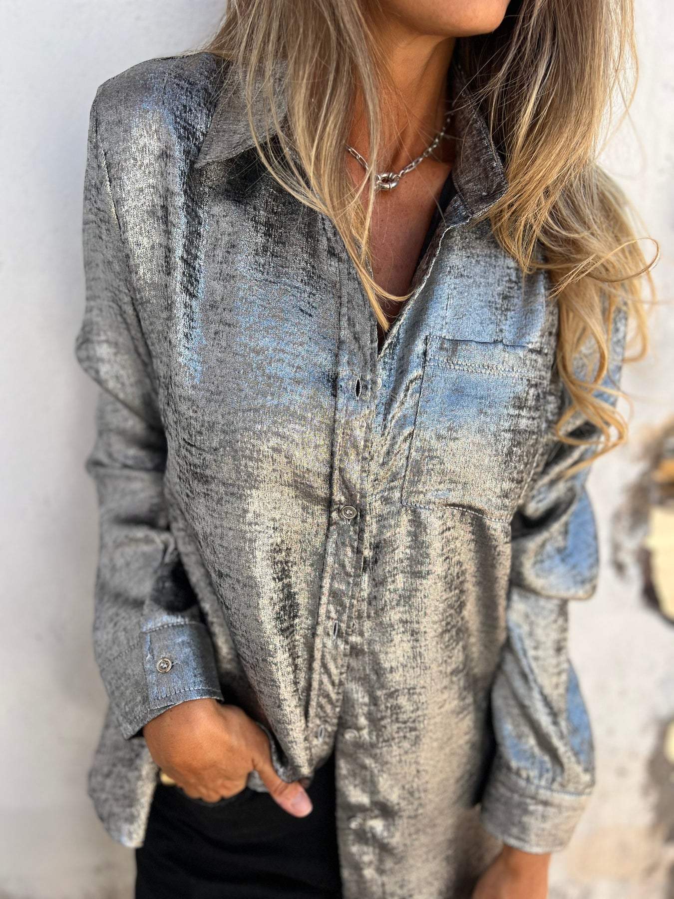 Dalia | Camisa Informal de Ante